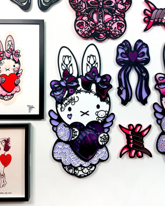Miffy 60cm/23.6" (Purple)