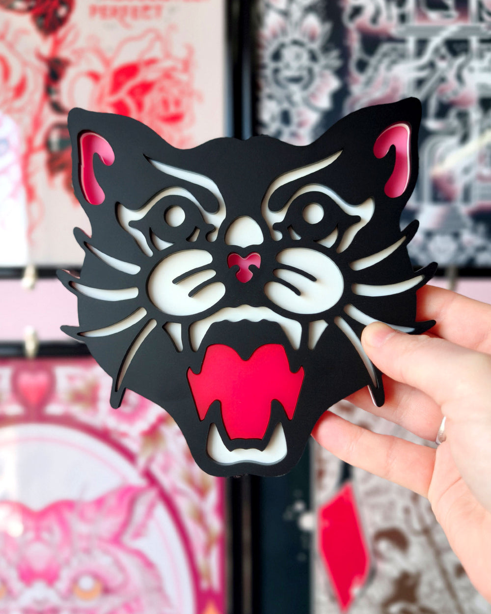 Panther Wall Hanging (Mini)