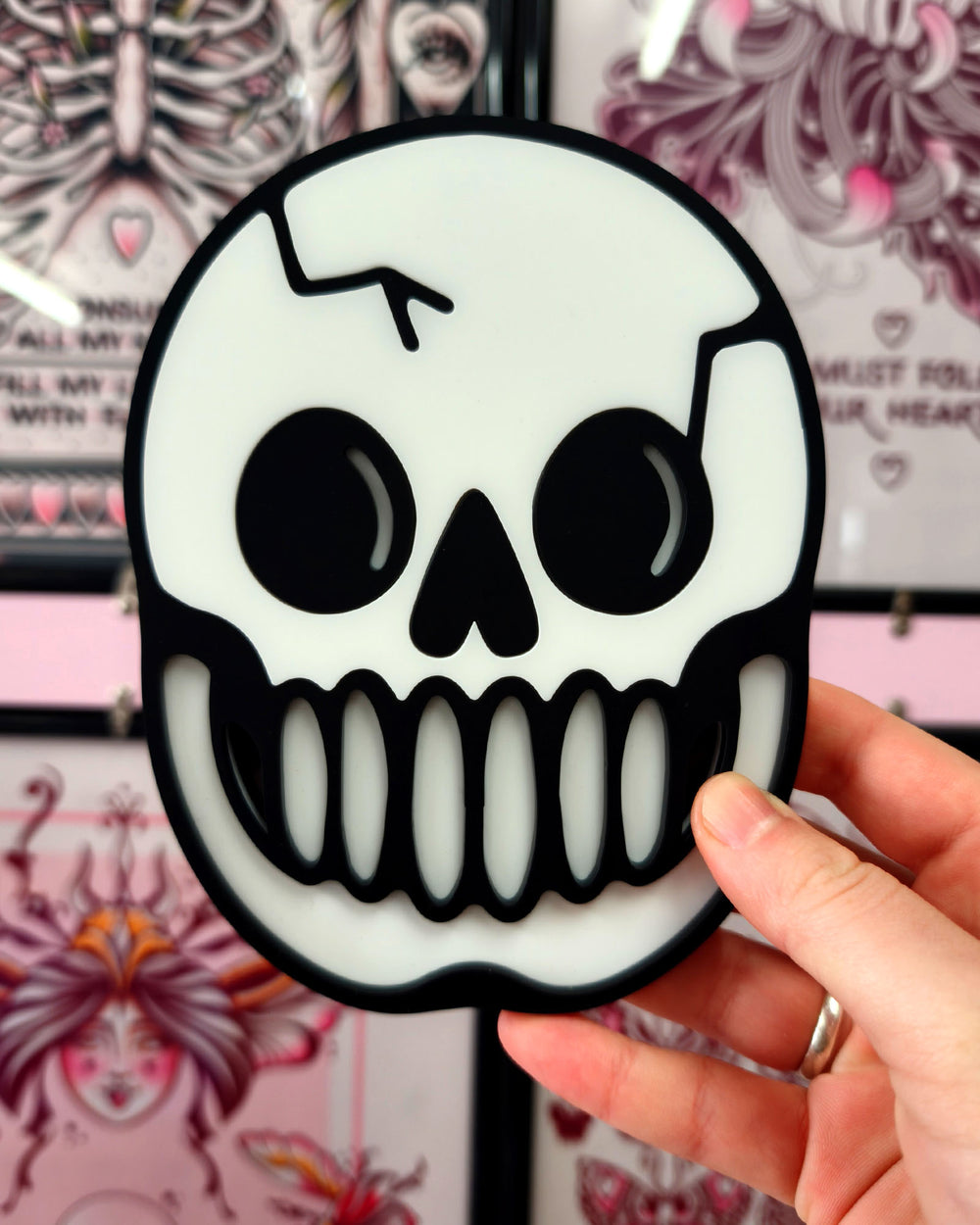 Skull Wall Hanging