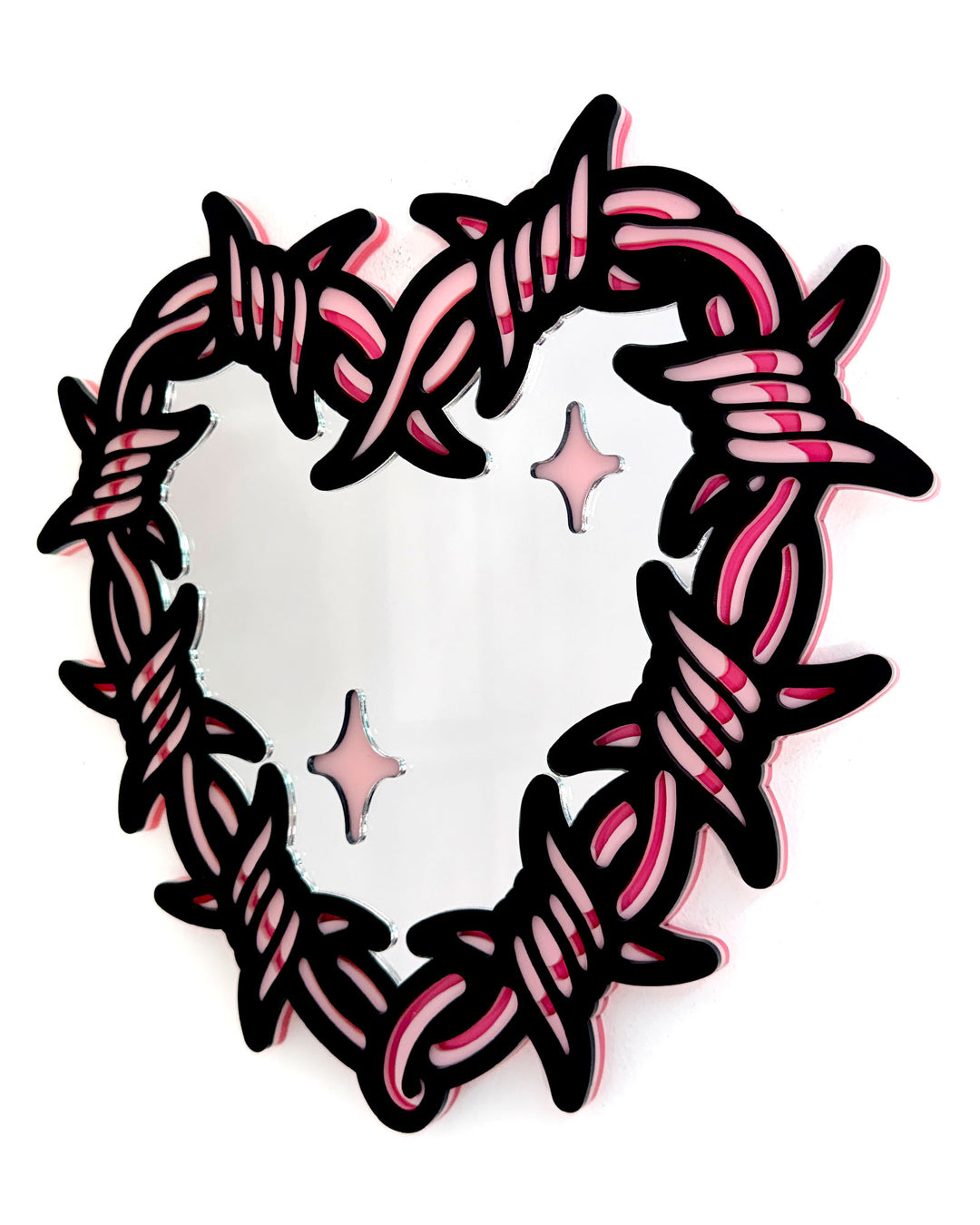 Barbed Heart 30cm/11.8" (Pink)