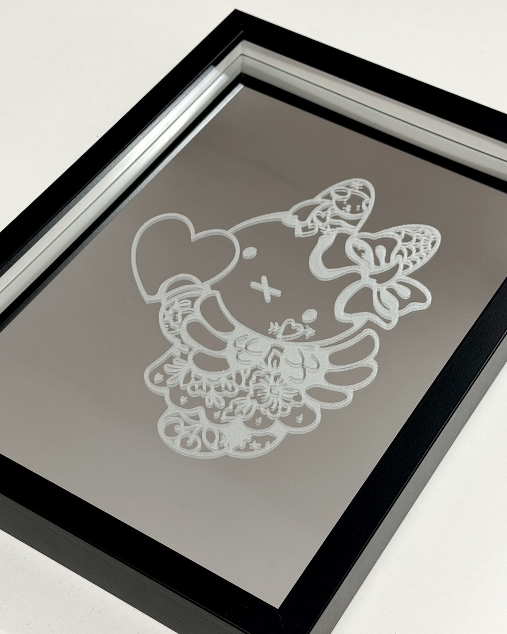 Miffy Devil Engraved Mirror