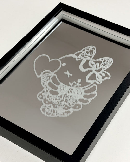 Miffy Devil Engraved Mirror