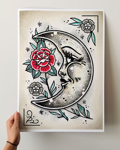 Moon Print - Ella Mobbs
