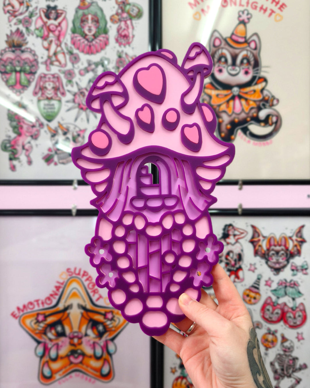 Mushroom House 30cm/11.8" - Ella Mobbs