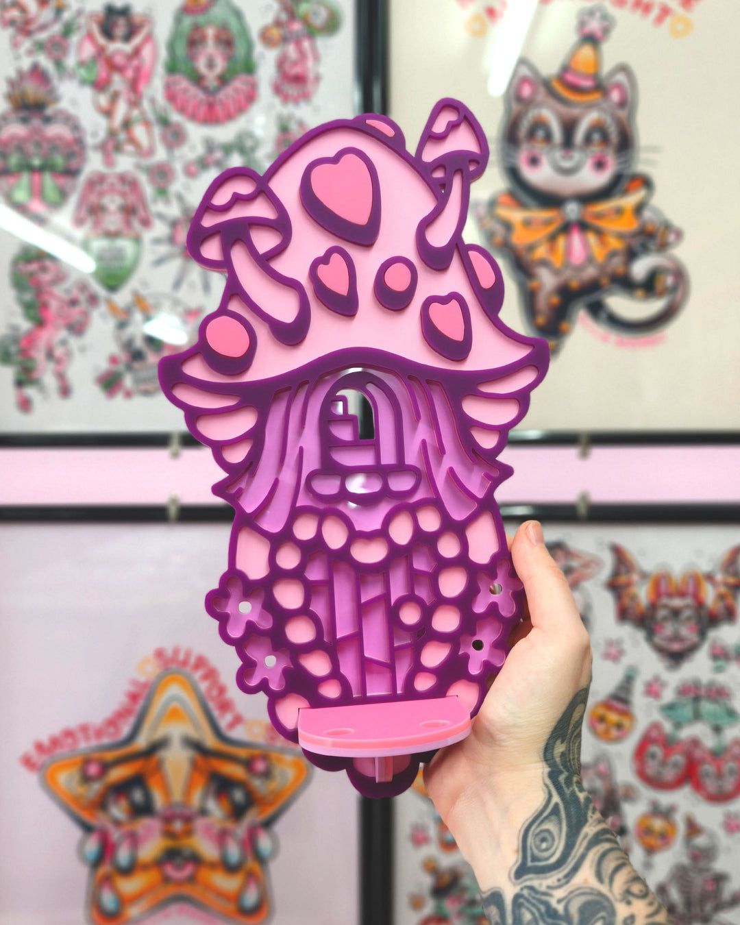 Mushroom House Shelf - Ella Mobbs