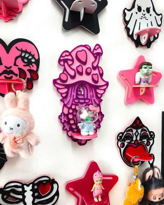 Mushroom House Shelf - Ella Mobbs