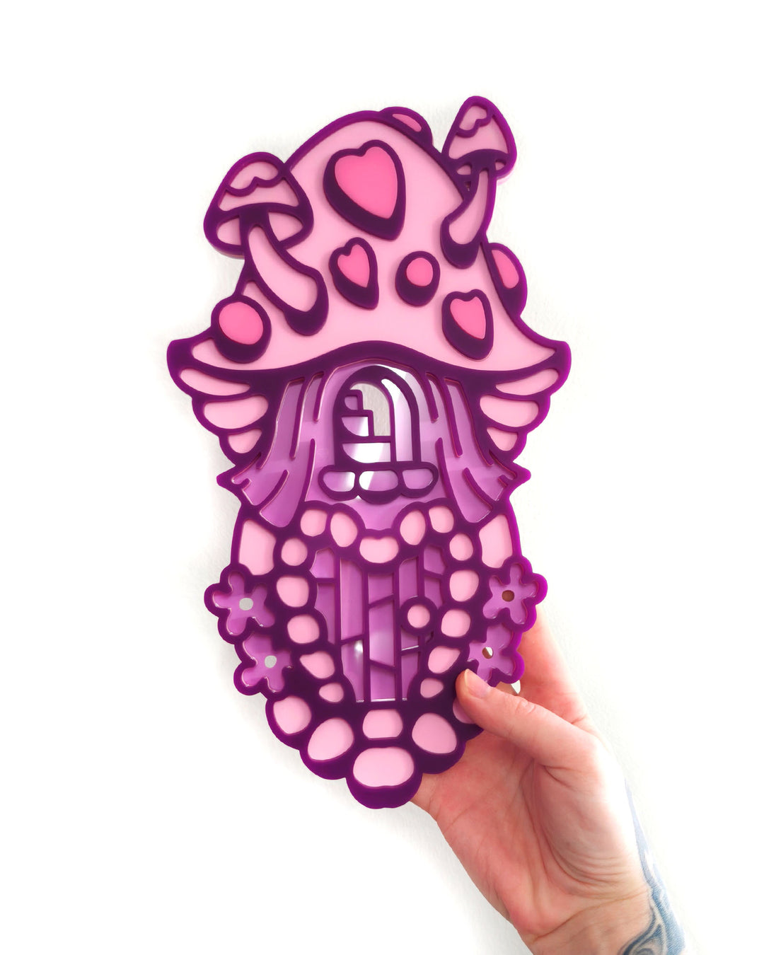 Mushroom House - Wall Hanging - Small