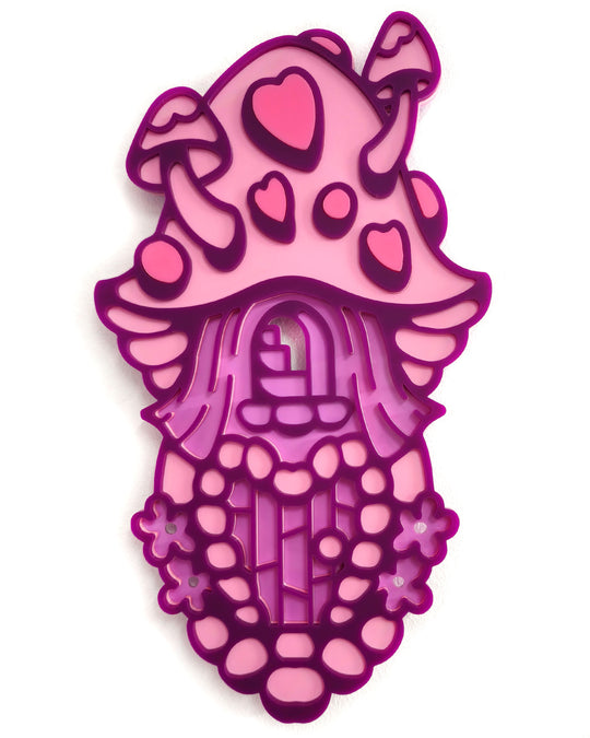 Mushroom House - Wall Hanging - Small