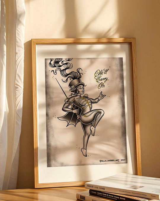 My Chemical Romance Pepe Print - Ella Mobbs