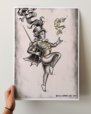 My Chemical Romance Pepe Print - Ella Mobbs