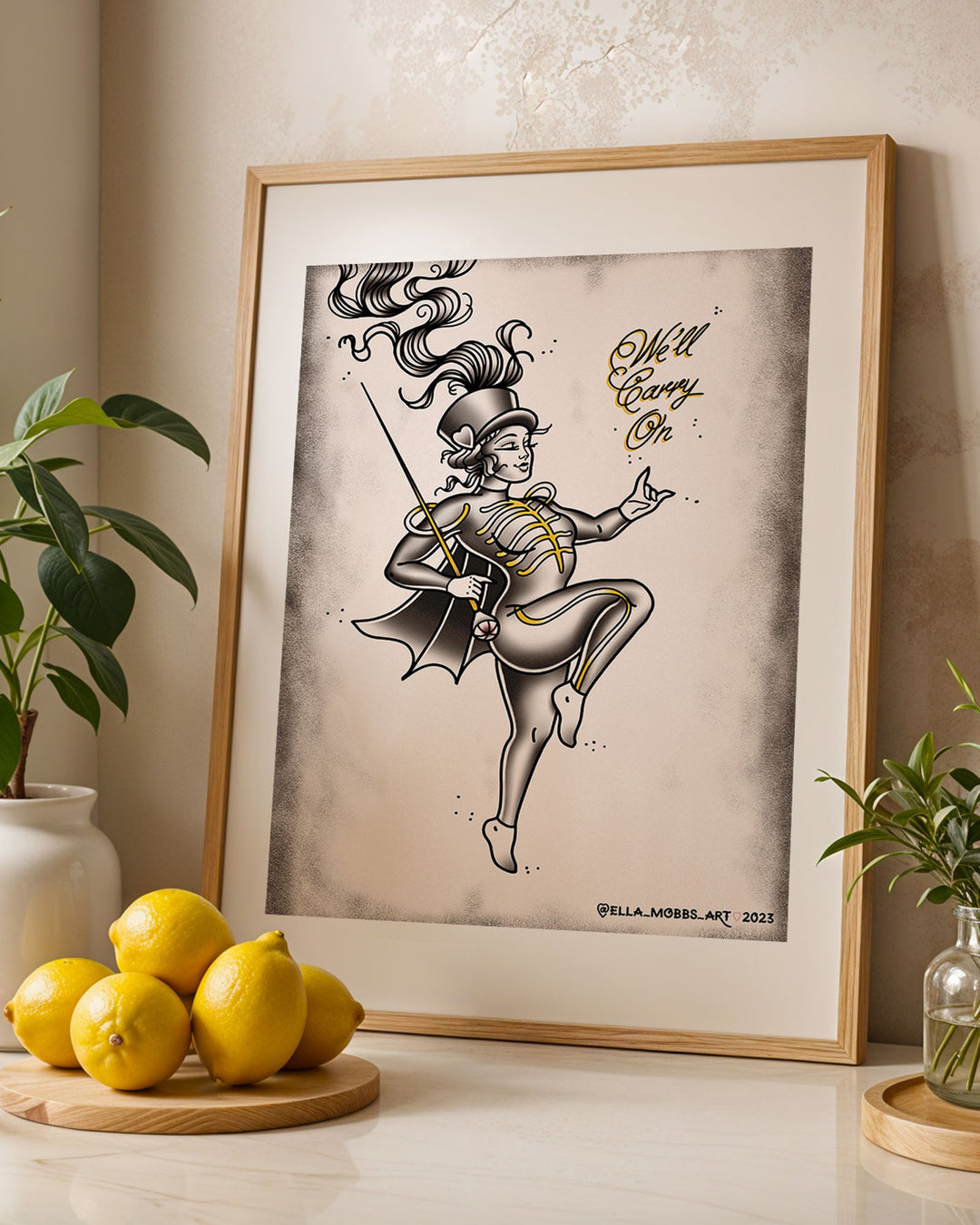 My Chemical Romance Pepe Print - Ella Mobbs