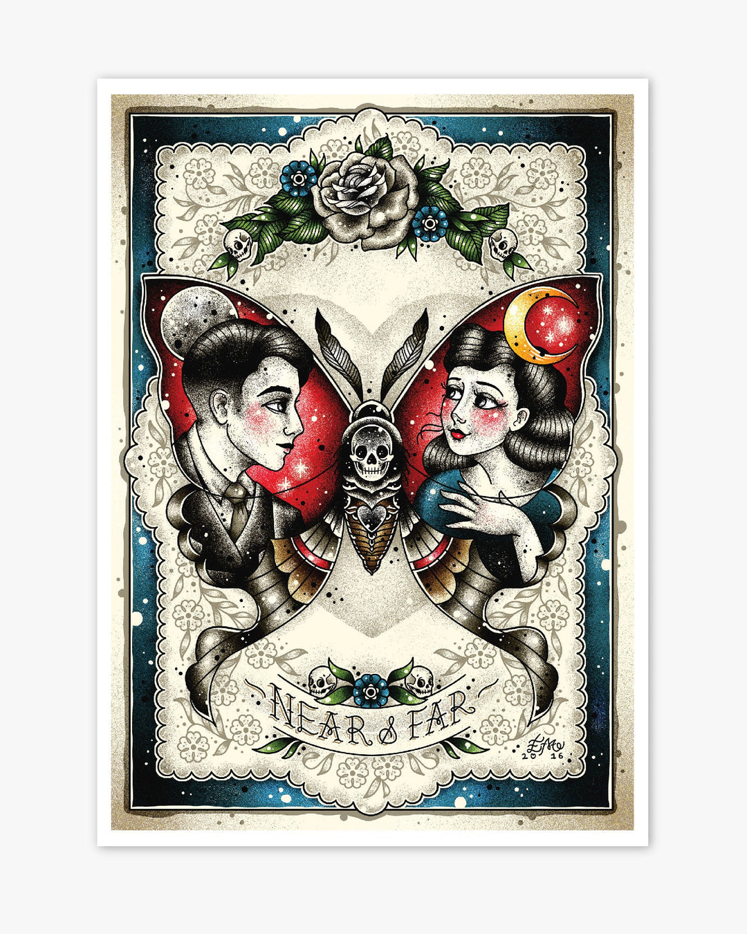 Near and Far Print - Ella Mobbs