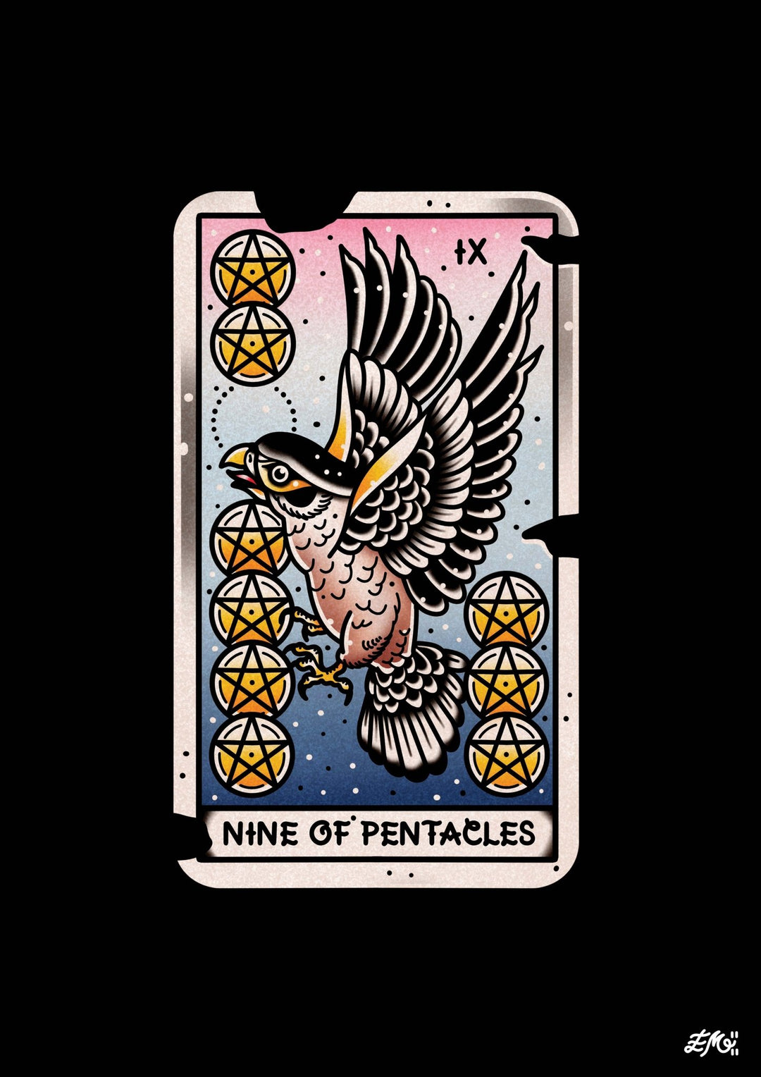 Nine of Pentacles Print - EllaMobbs