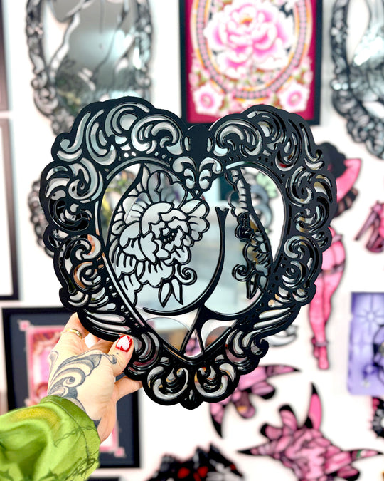 Heart Booty 30cm/11.8" (Silver)