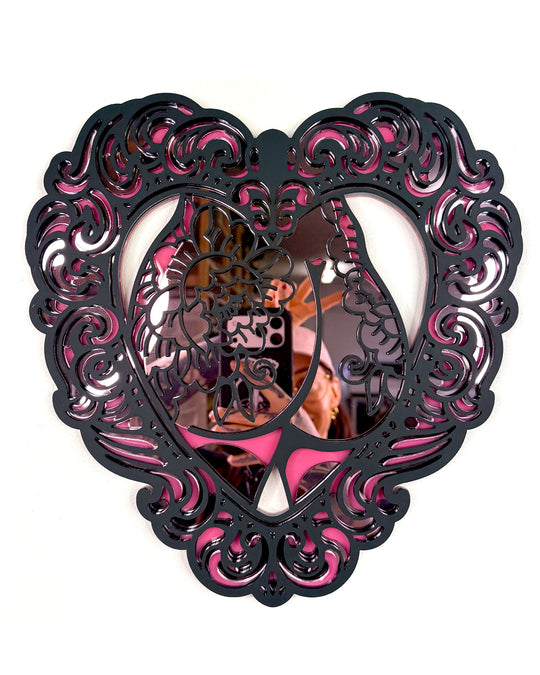Heart Booty 30cm/11.8" (Pink)