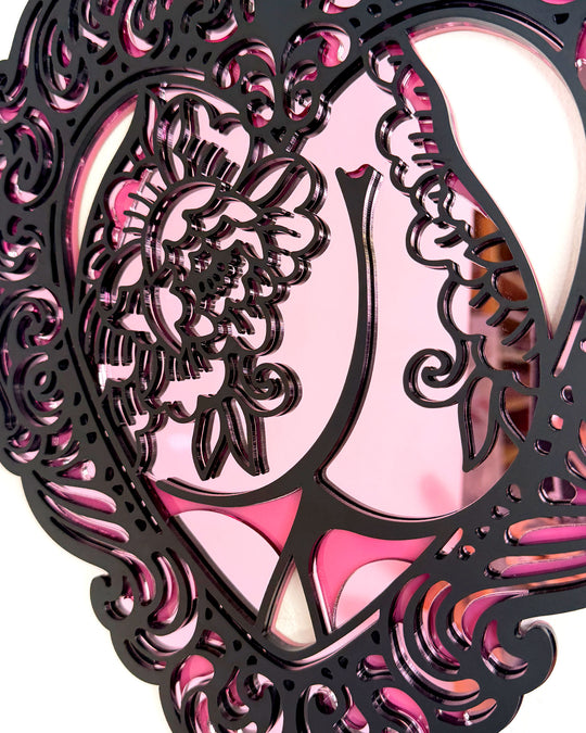 Heart Booty 30cm/11.8" (Pink)