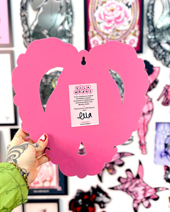 Heart Booty 30cm/11.8" (Pink)