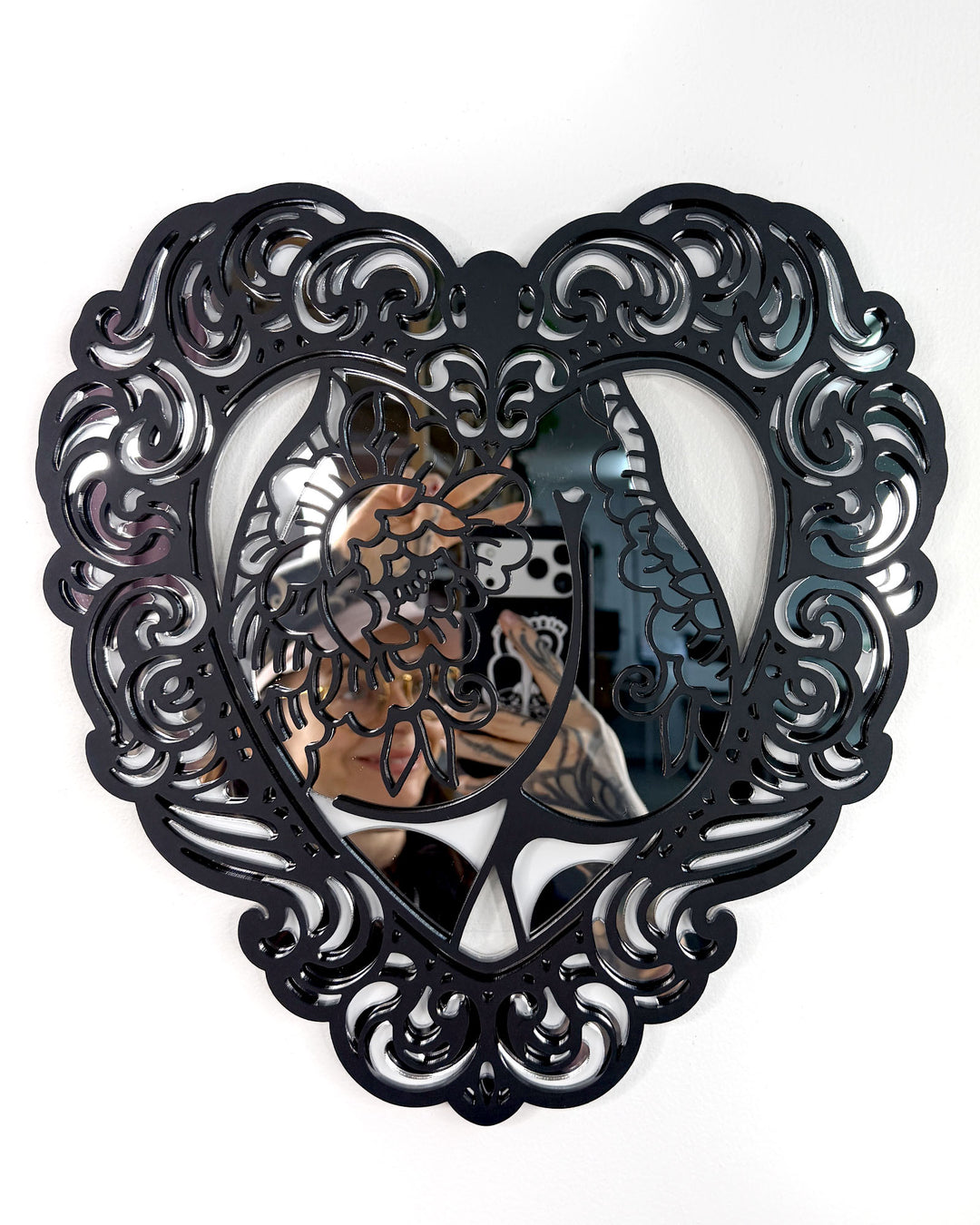 Heart Booty 30cm/11.8" (Silver)