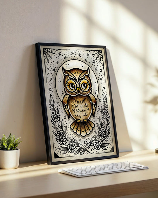 Owl Print
