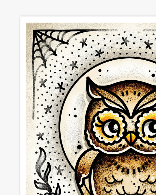 Owl Print - Ella Mobbs