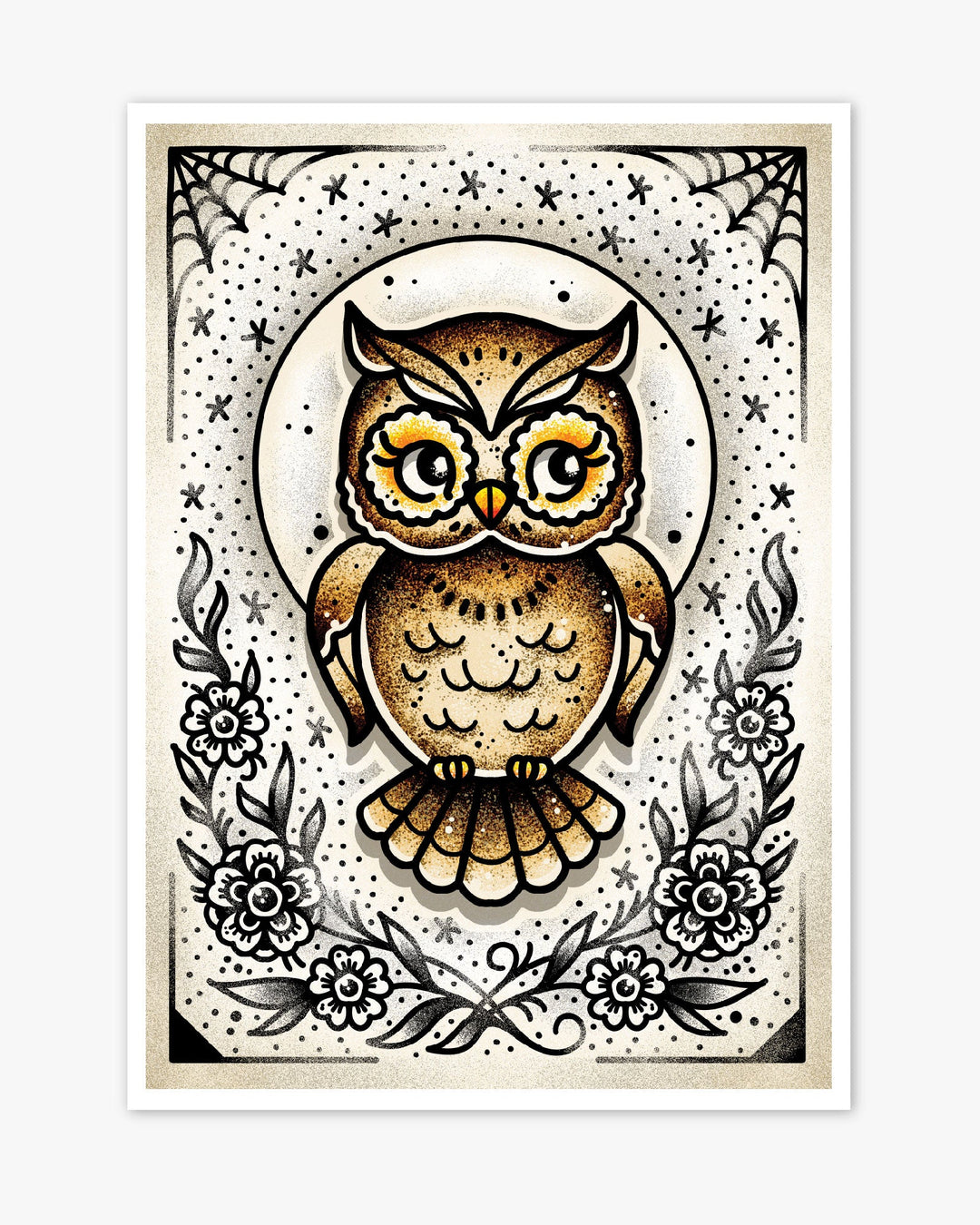 Owl Print - Ella Mobbs