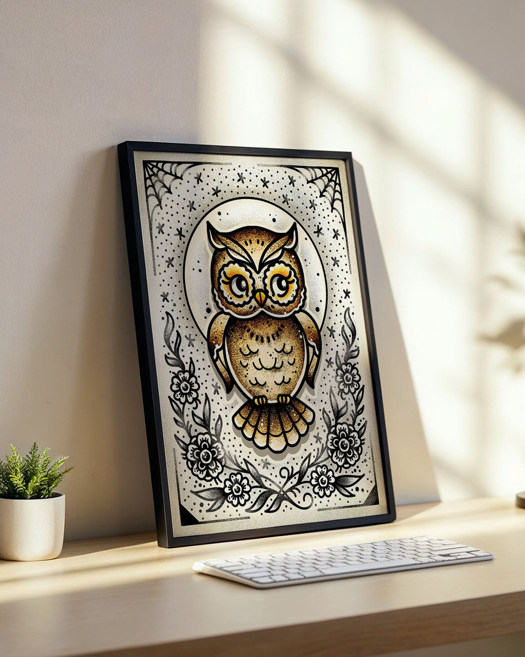 Owl Print - Ella Mobbs