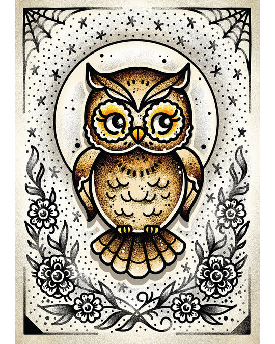 Owl Print - EllaMobbs