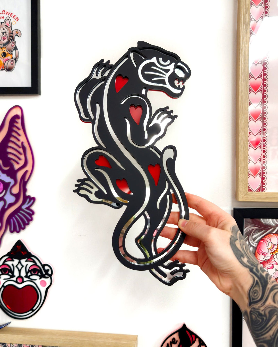 Panther 30cm/11.8" (Black) - Ella Mobbs