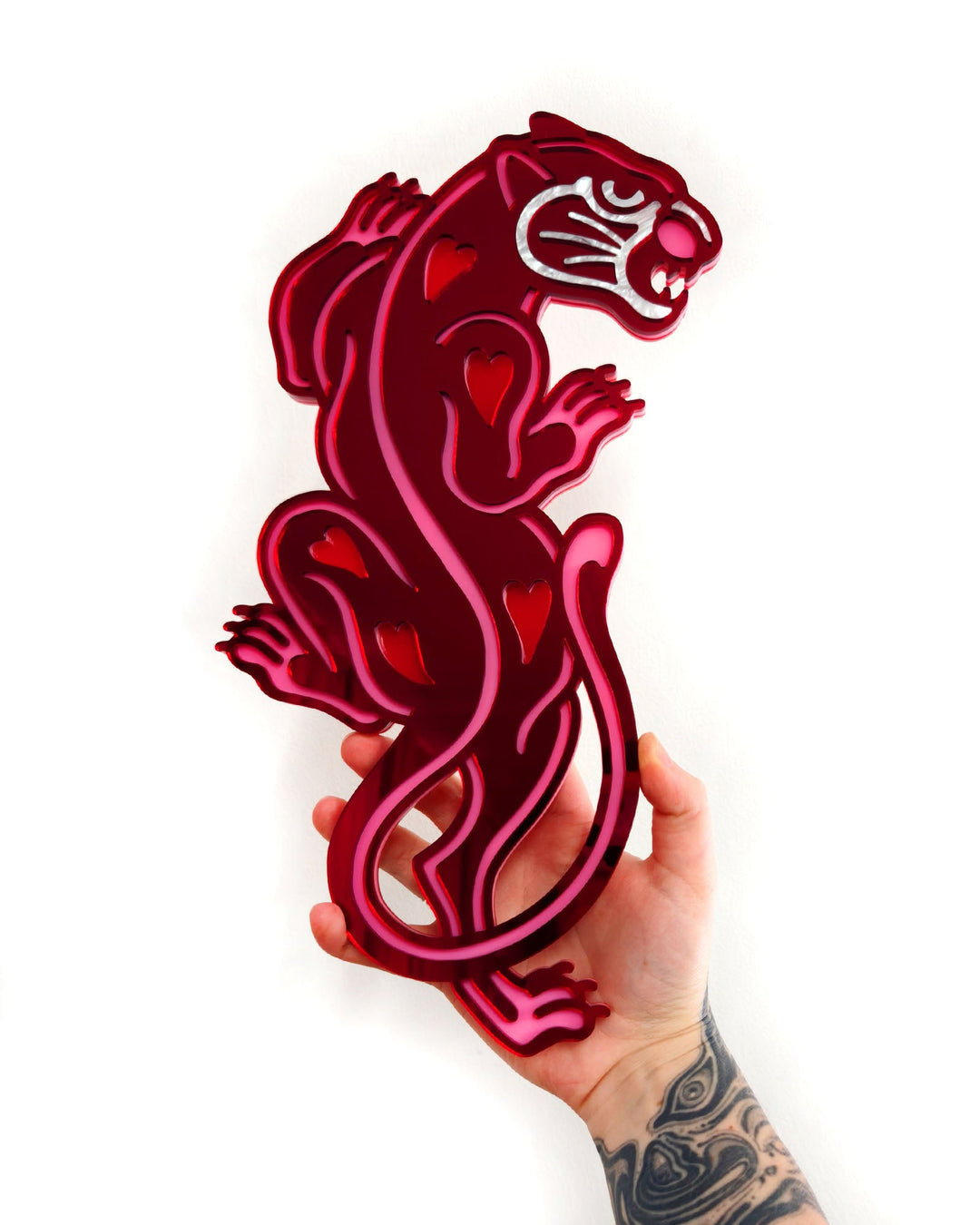 Panther 30cm/11.8" (Red) - Ella Mobbs