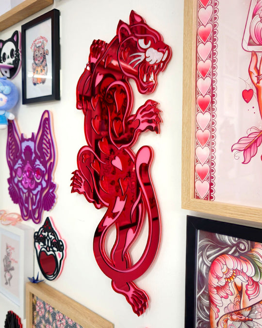 Panther 60cm/23.6" (Red) - Ella Mobbs