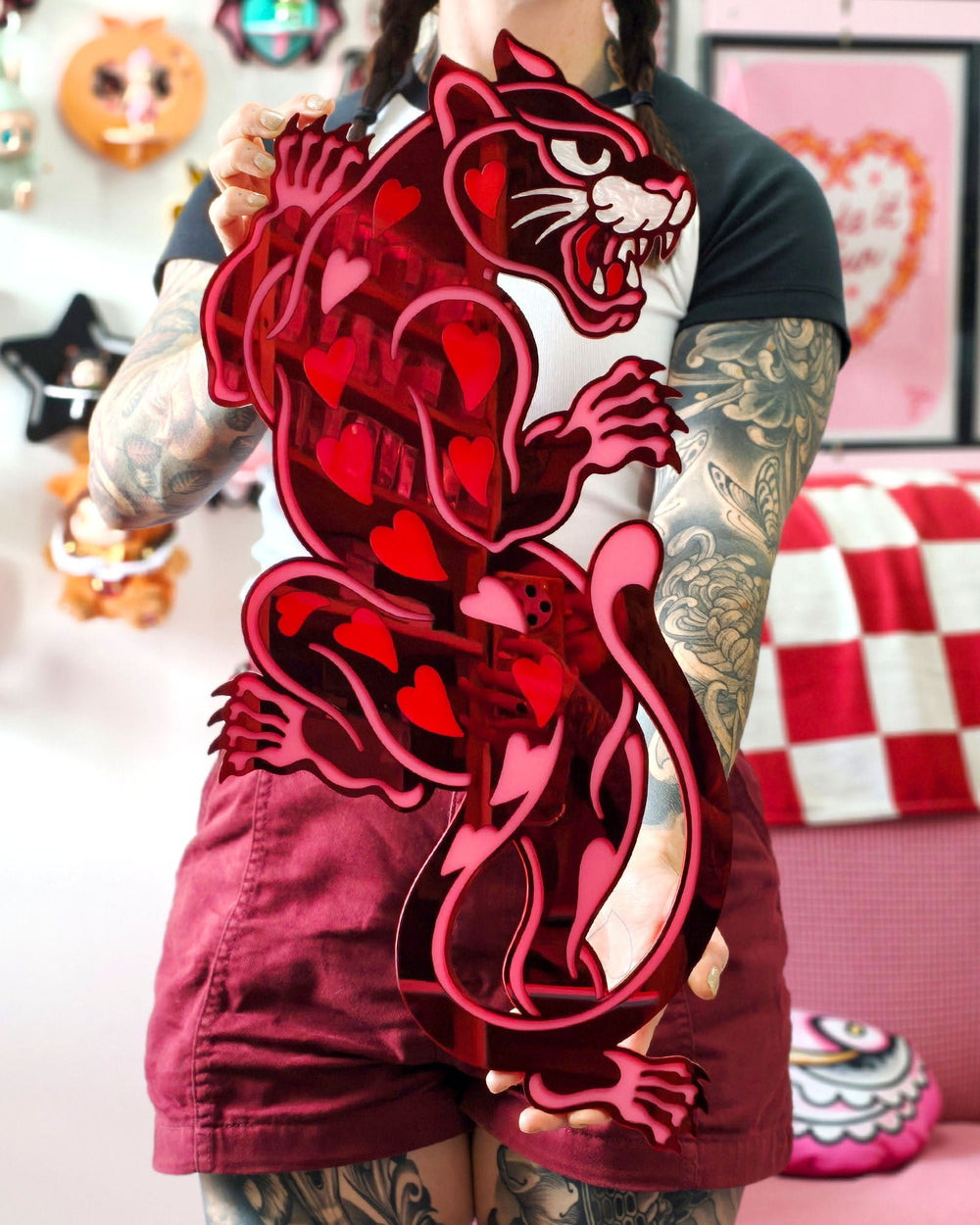 Panther 60cm/23.6" (Red) - Ella Mobbs