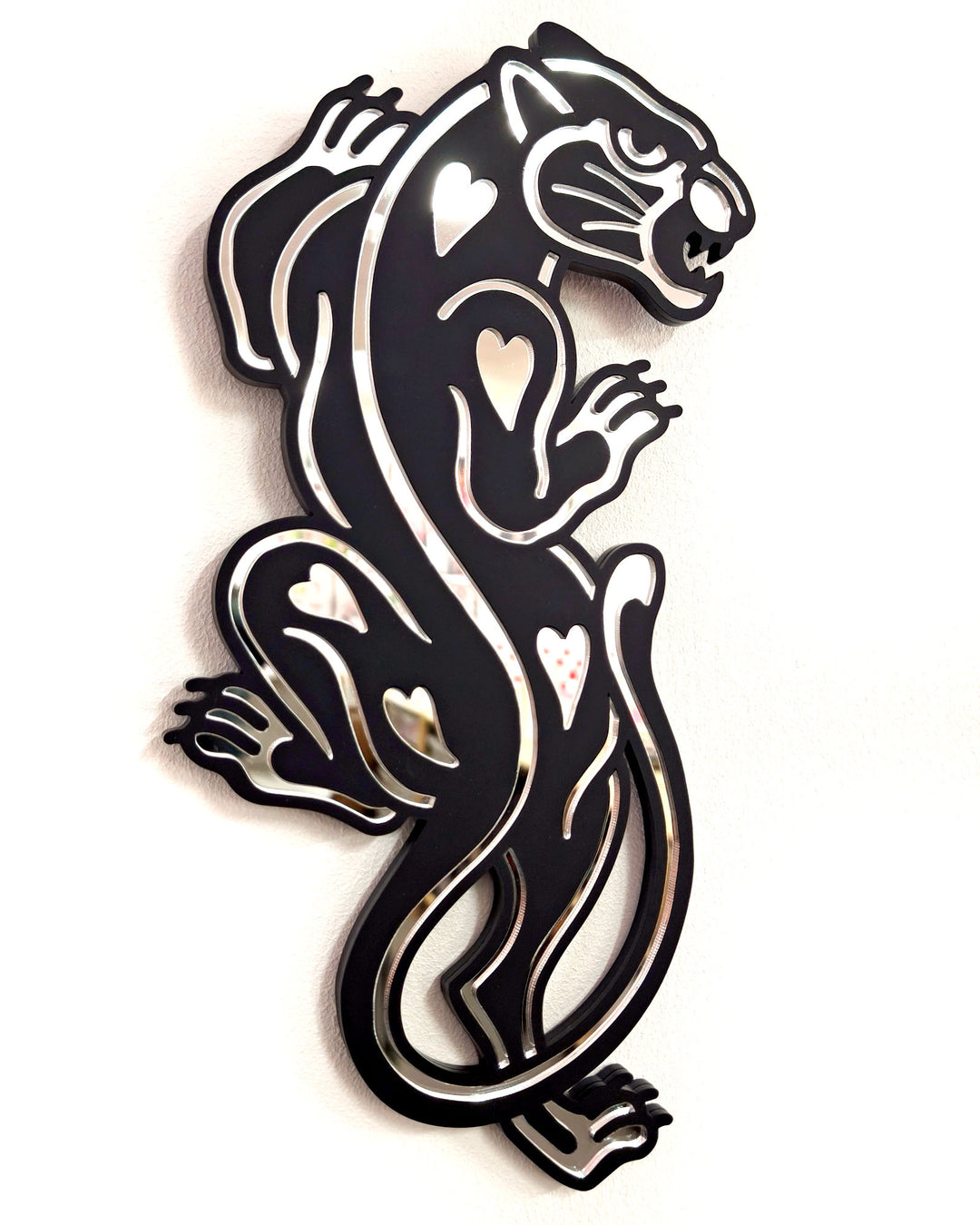 Small Panther Wall Hanging (Black)