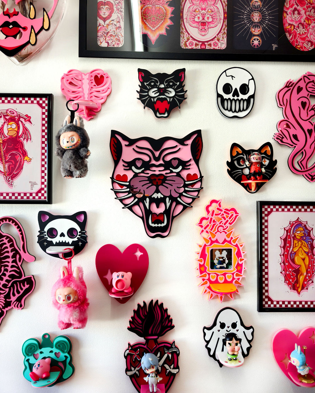 Panther Head Wall Hanging