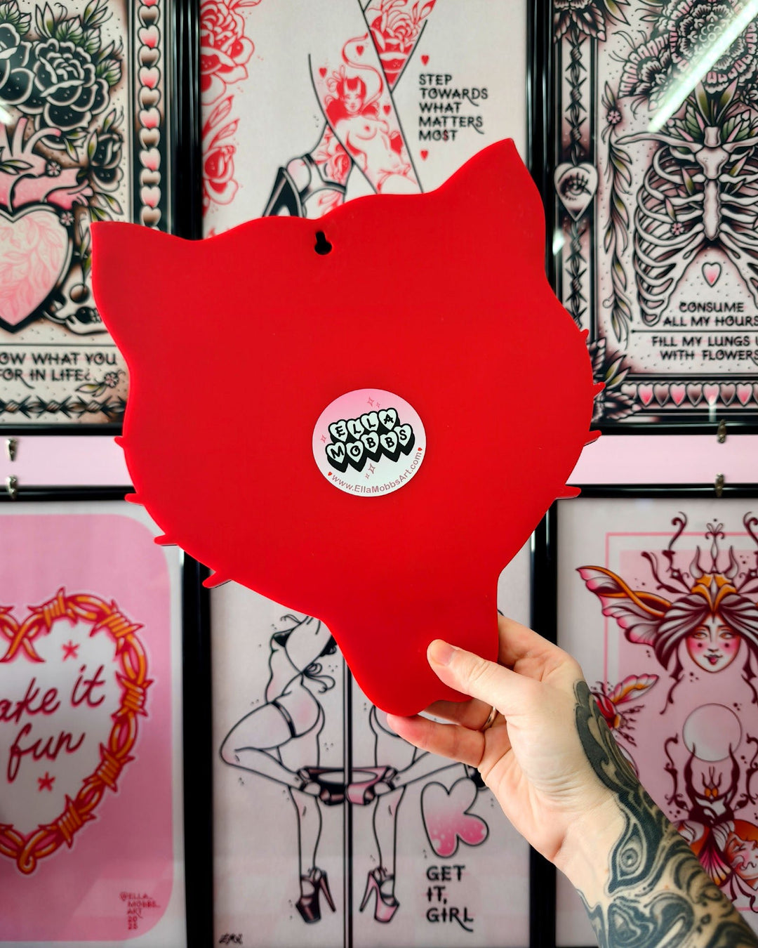 Panther Head 30cm/11.8" - Ella Mobbs