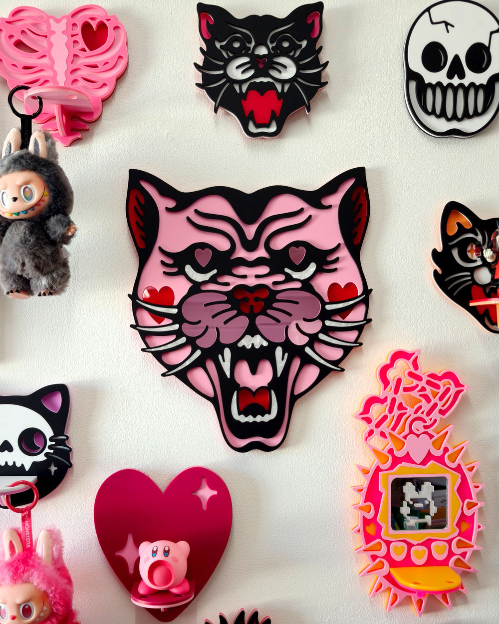Panther Head Wall Hanging