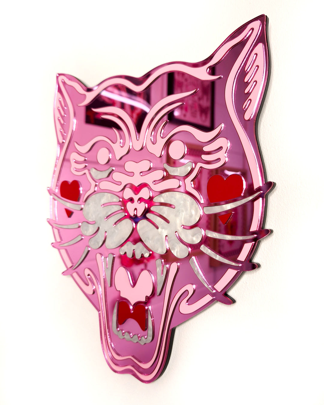 Panther Head Wall Hanging (Seconds)