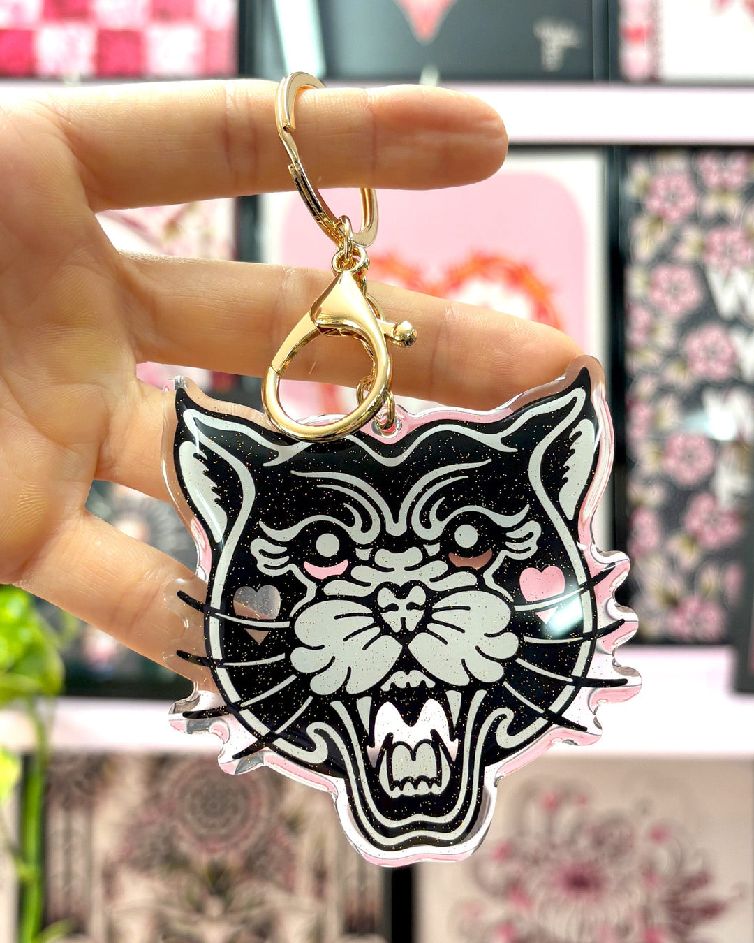 Panther Key Ring - EllaMobbs