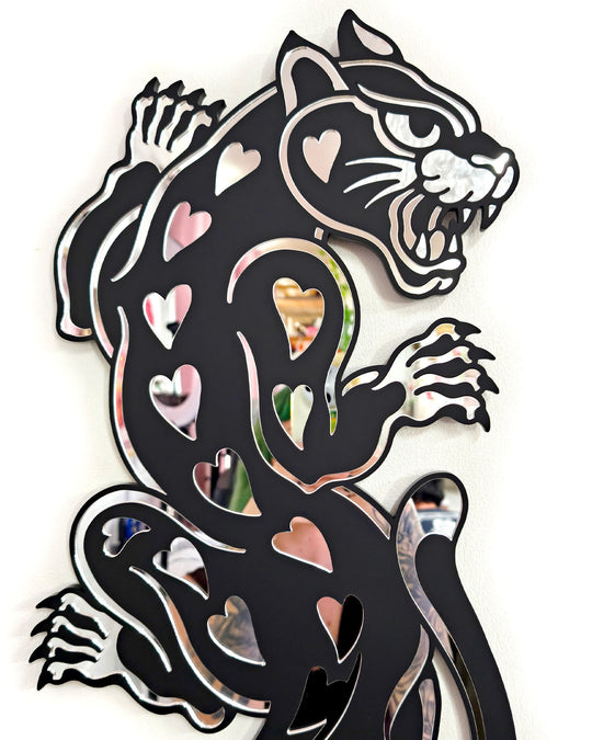 Panther Wall Hanging (Black)