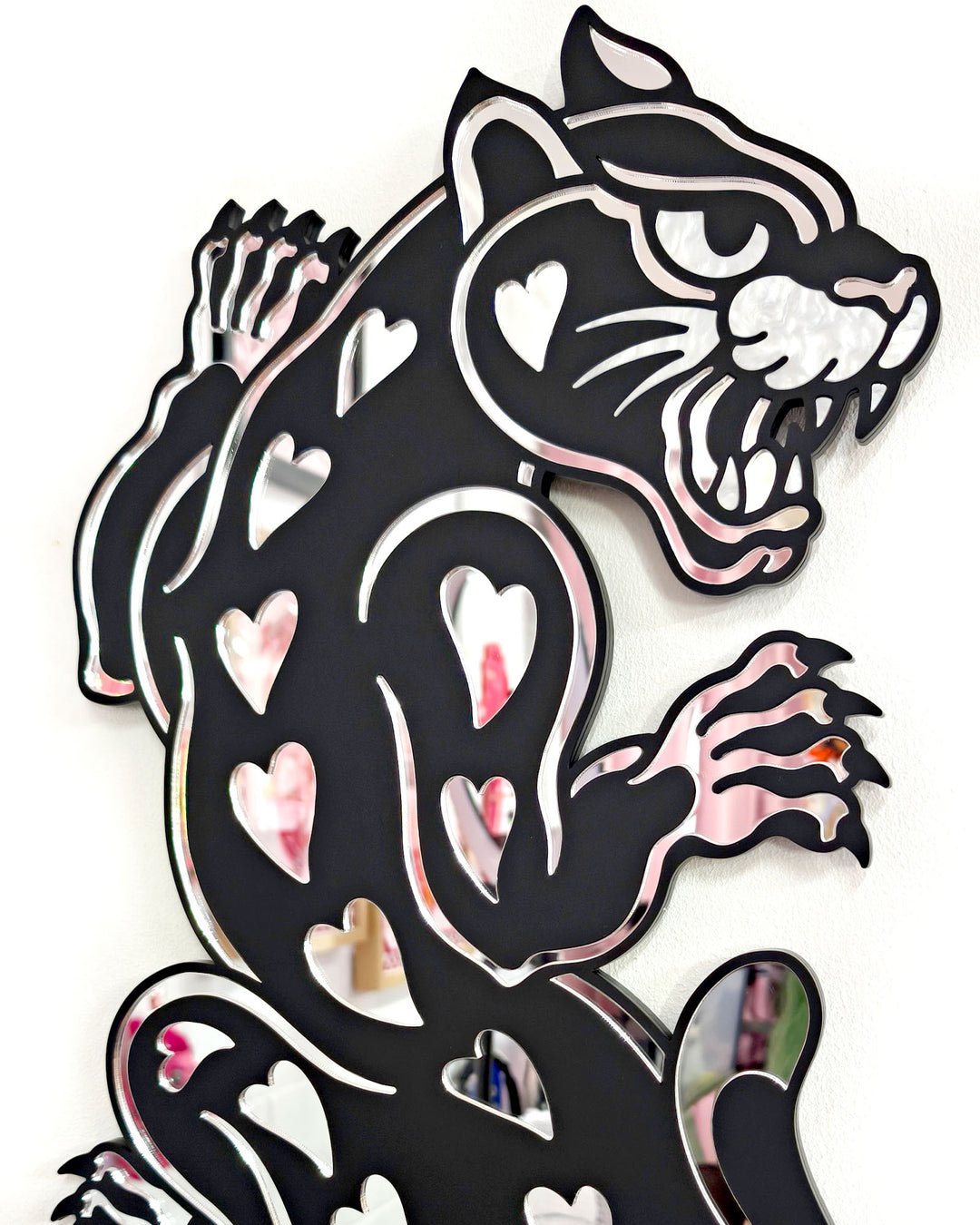 Panther Wall Hanging (Black)