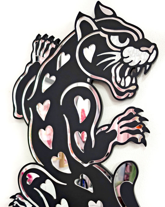 Panther Wall Hanging (Black)