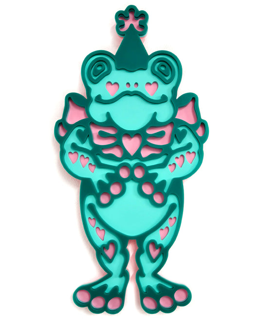 Party Frog - Wall Hanging - Small