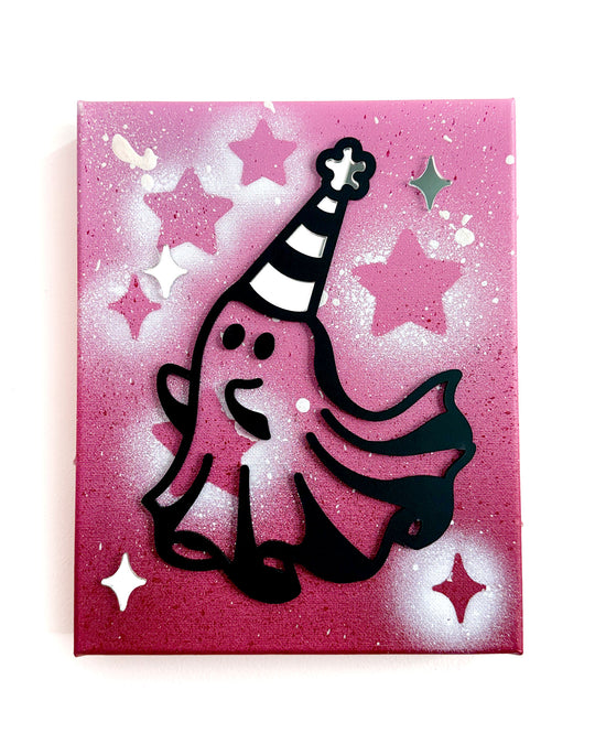 Party Ghost Canvas 25cm/10"