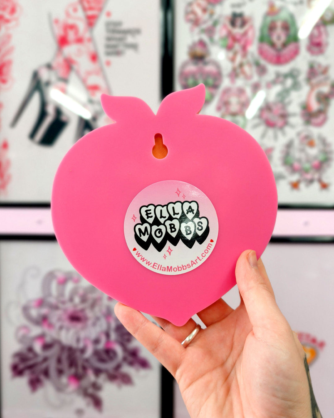 Peach Mini 15cm/5.9" - Ella Mobbs