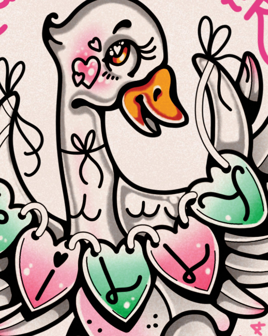 Peak Goose Print - Ella Mobbs