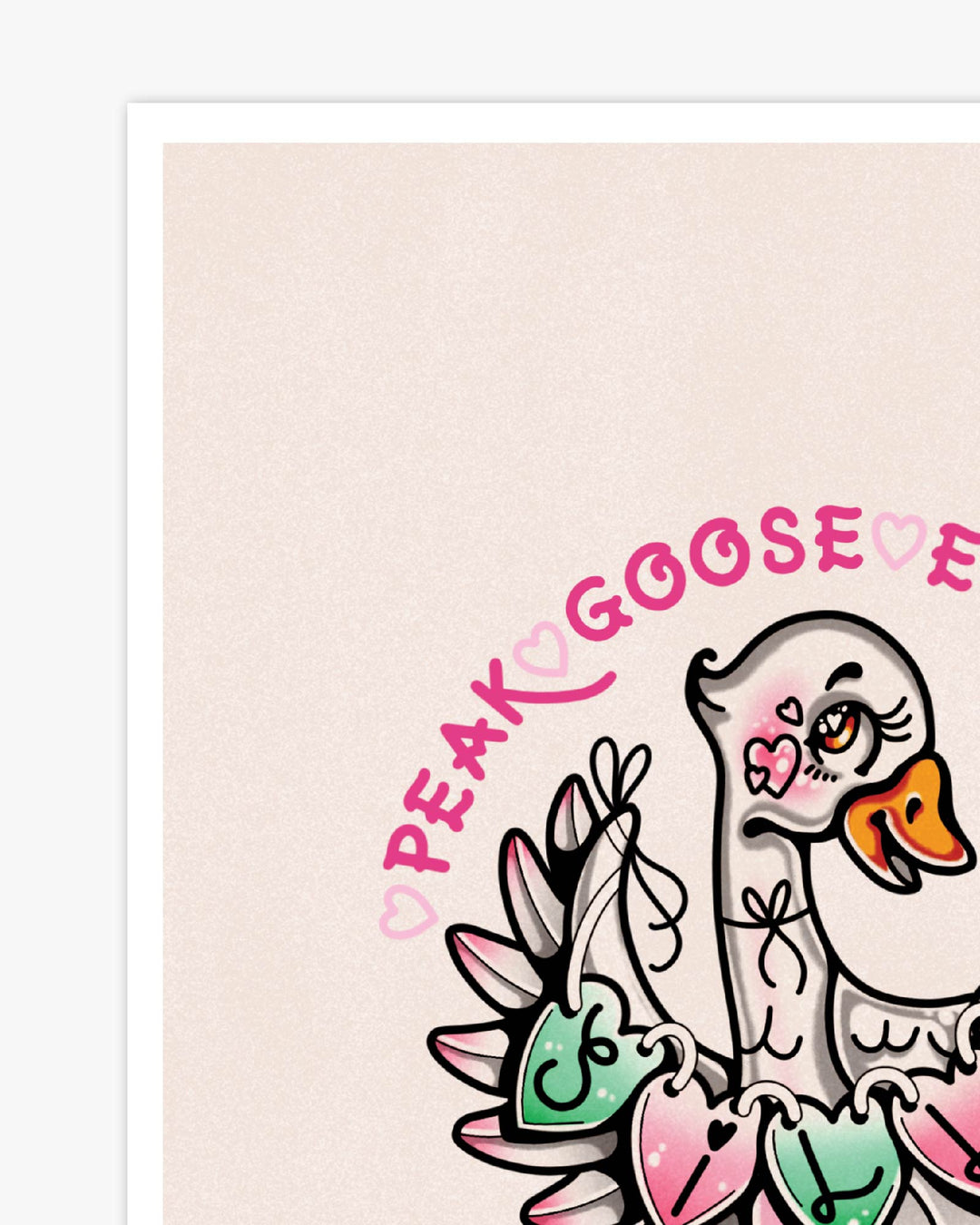 Peak Goose Print - Ella Mobbs