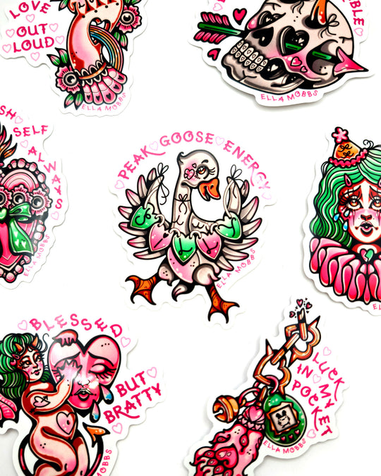 Peak Goose Sticker