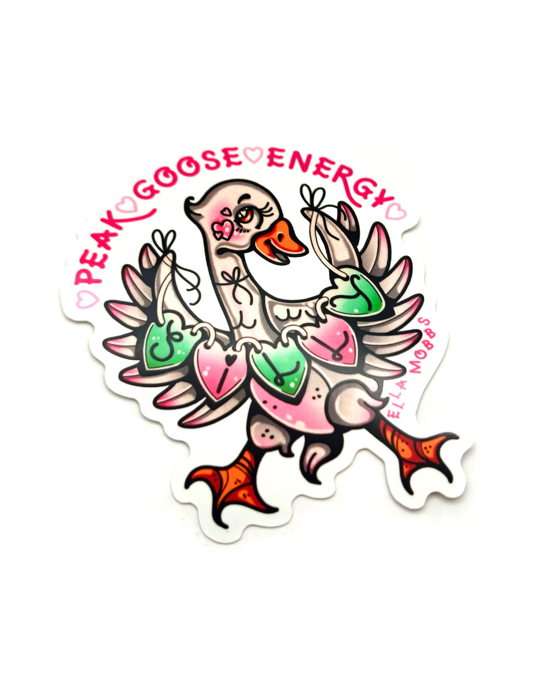 Peak Goose Sticker - Ella Mobbs