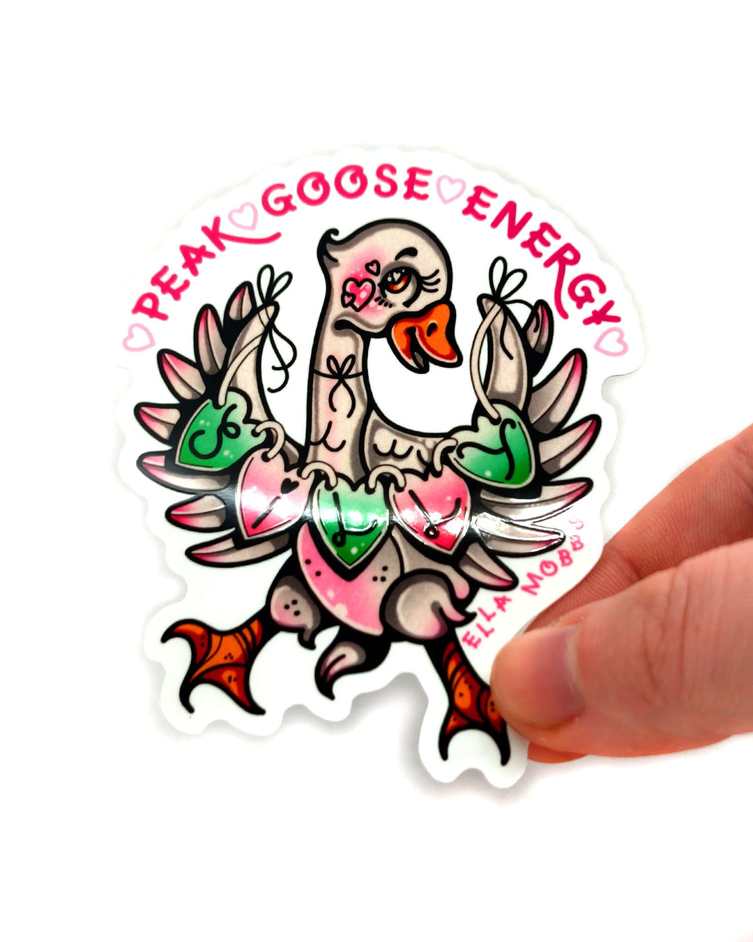 Peak Goose Sticker - Ella Mobbs