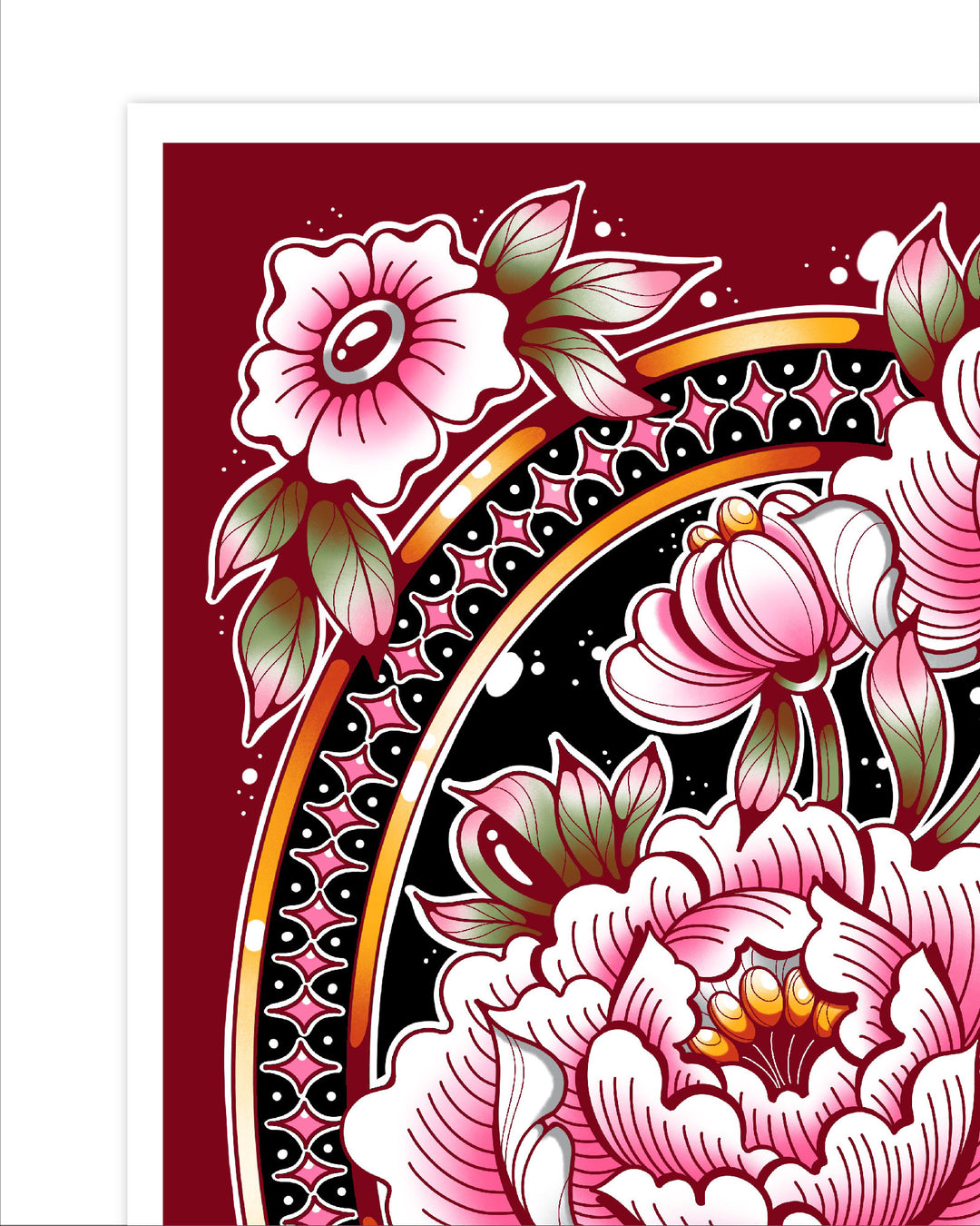 Peonies Print