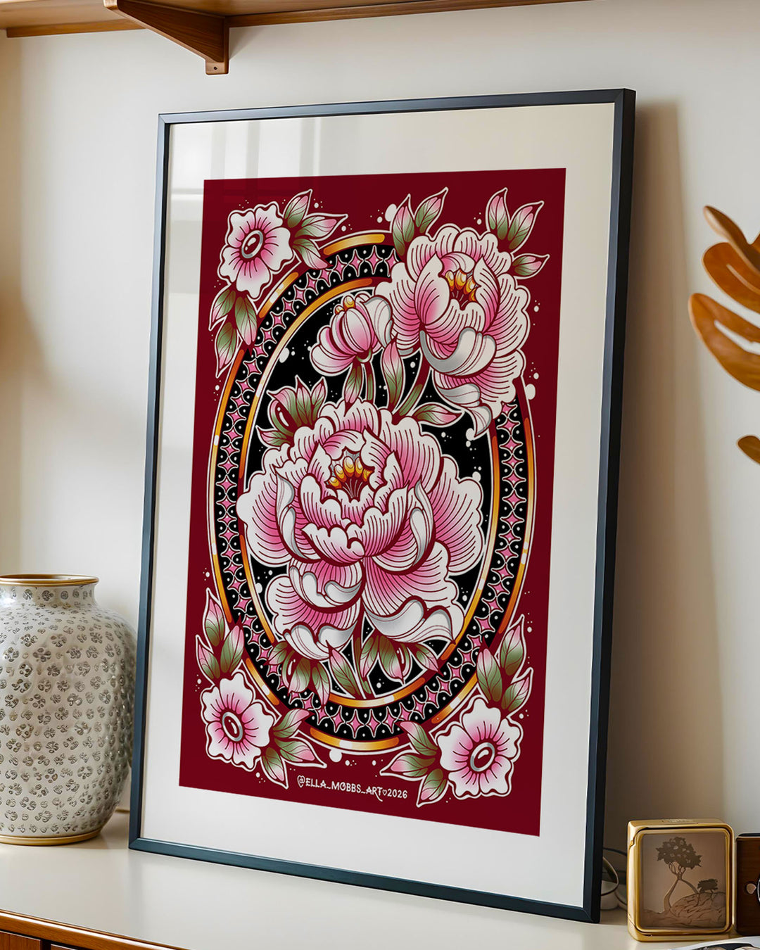 Peonies Print